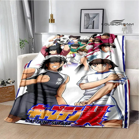 Captain Tsubasa Cartoon Blanket